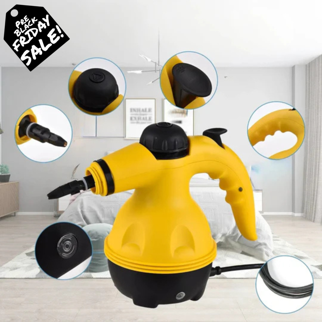 SteamCleanse™ | Grundig og rask rengjøring!